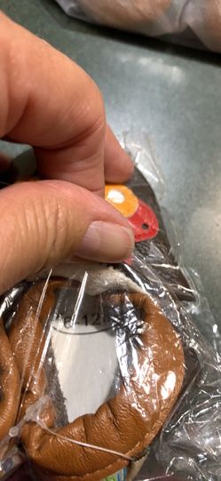 Baby moccasins size Medium (6-12 months)