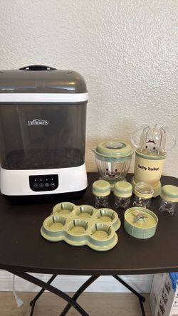 Dr. Brown’s sterilizer and Baby Bullet