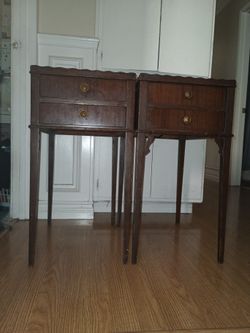 Auntique End Tables