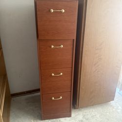 Wooden Filing Cabinet