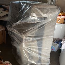 New Couch In Plastic