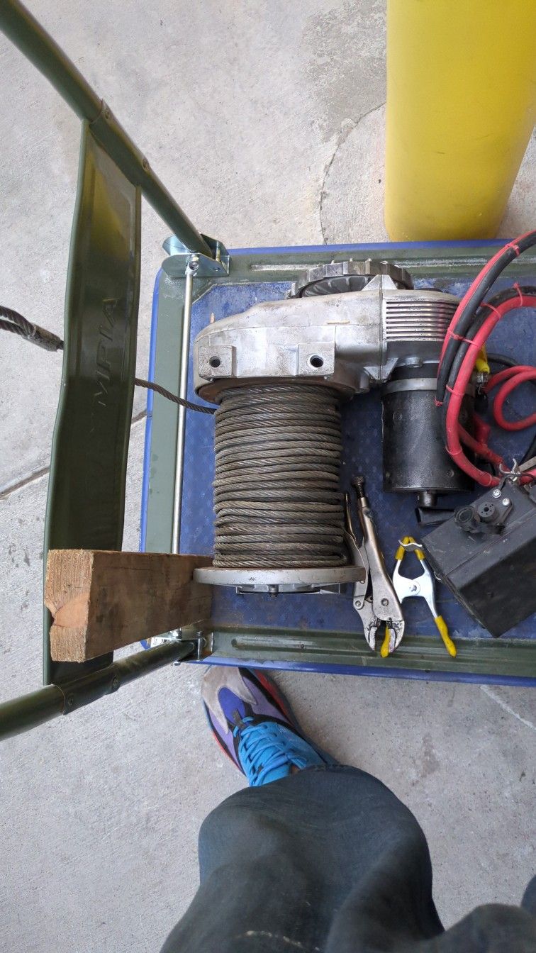 8000 Lbs Warn HD Winch