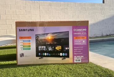 43” Samsung smart 4k led Uhd tv