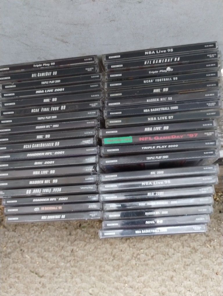 SONY PLAYSTATION 1 / PS1 SPORT GAMES $2 EACH