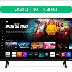 40" Vizio Smart TV w/voice remote🎤