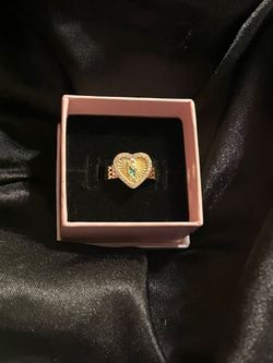 San Judas gold plated ring
