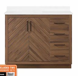 42” BATHROOM VANITY CABINET NEW