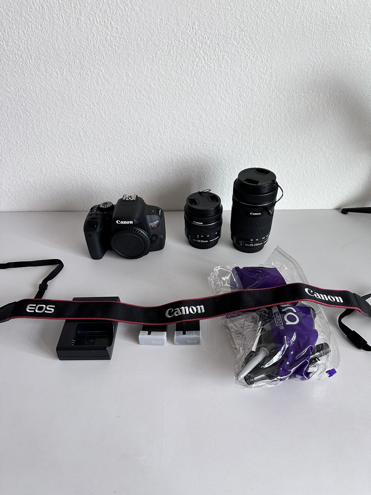 Canon 7Ti Camera with Two Lenses - Like New!