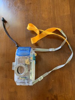 Vintage canon underwater camera case