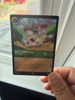 Disney Buzz trading card
