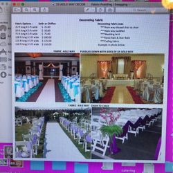 Fabric For Wedding Decor Decorations Arch