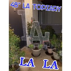 LA Plant Bush - 48" White
