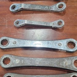 Mac Tools,snap On,craftsman Ratchet Wrenches 1 Kmc