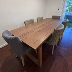 Wooden Dining Table Set 
