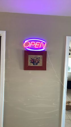 Neon OPEN Sign