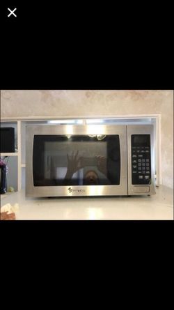 Chrome Microwave Magic Chef