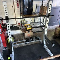 Weight Lifting Rack - Squat And Bench 