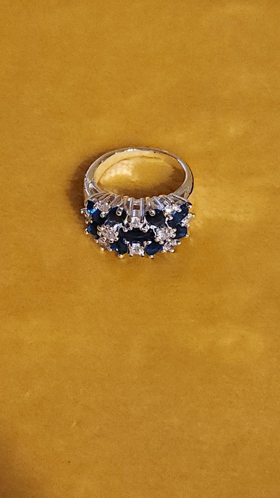 Ring CC Sapphires, Jewelry