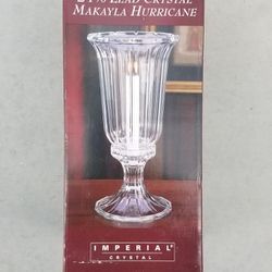 Imperial Crystal Makayla Hurricane Candle Holder