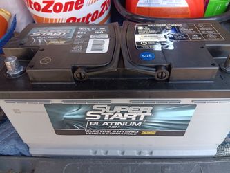 Super Start Platinum AGM battery