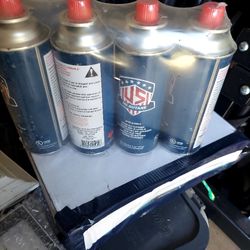 Selling 17 Cans of Butane