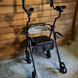 Upright Rollator Walker