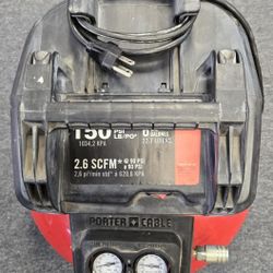 Porter Cable 6 Gal. 150psi Electric Pancake Air compressor 