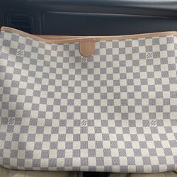 Louis Vuitton Damier Azur Delightful MM Shoulder Bag