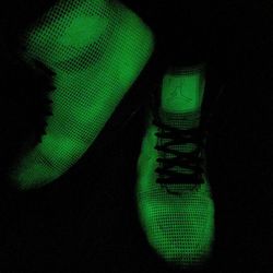 Glow In the Dark Air Force Jordans 