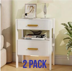 New NightStand with Sensor Light  2 Pack