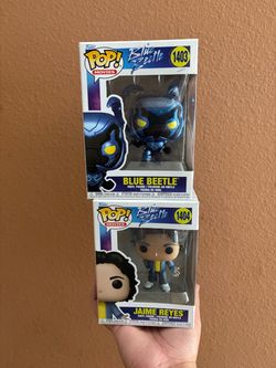 Blue Beetle Funko Pops