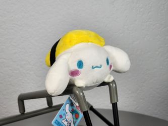 3" Sanrio Cinnamoroll as Tamago Egg Sushi Plush