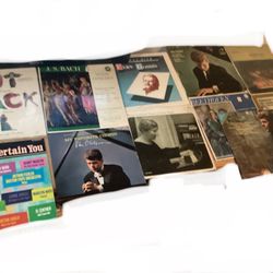 Lot of 11 Vintage Vinyl Records Mozart Beethoven Bach and more 