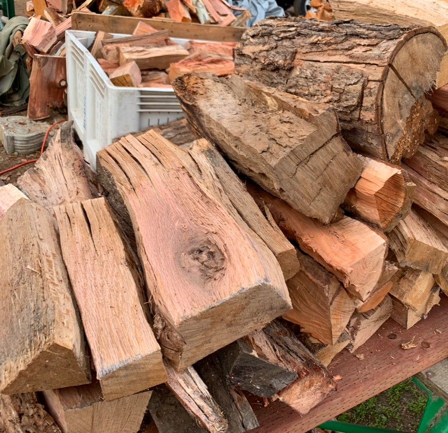 Dry Split Almond Mix Firewood!!!Ready Too Burn Seasoned Wood!!!