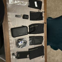 Bandolier Crossbody Case With all Accessories 
