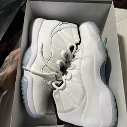 Authentic legend blue’s size 9 jordan 11’s