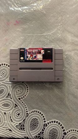 NHLPA HOCKEY 93 SNES Game