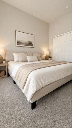 King bed frame