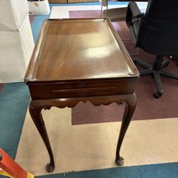 Vintage Wood Side Table