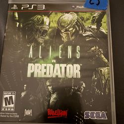 Aliens vs predator ps3