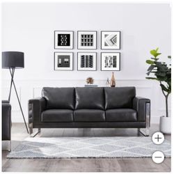 Amiens Top Grain Leather Sofa 