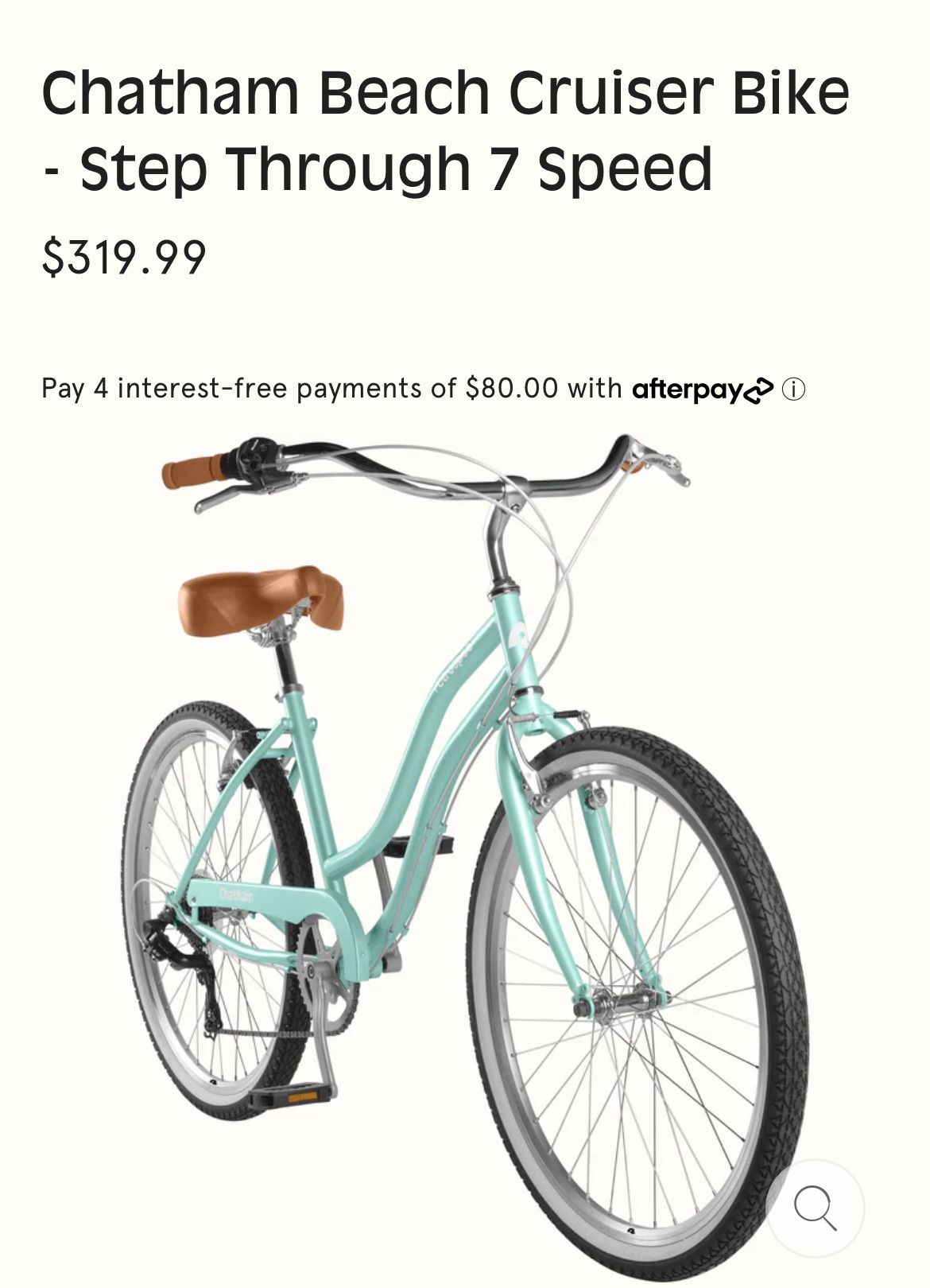 Chatham Beach Cruiser Bike Step Through Speed