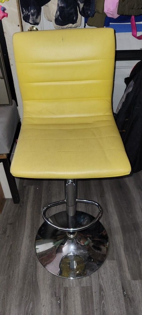 Yellow Bar Stools