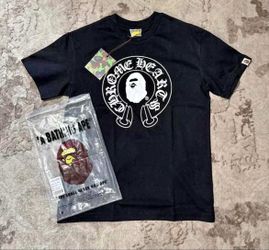 BAPE “A BATHING APE” Black Sz L