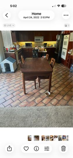 Free table and chairs