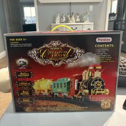 Prextex Classical Train Set – Battery Powered w/ Real Smoke & Sound (Brand New)