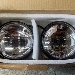 4 1/2 INCH SPOT LIGHTS FOR HARLEY