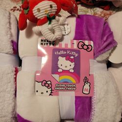Hello Kitty Blankets New