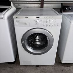 White LG Front Load Washer