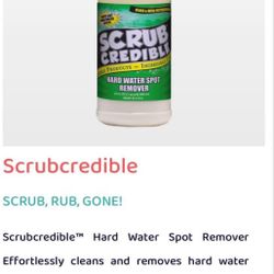 Scrubcredible Cleaner